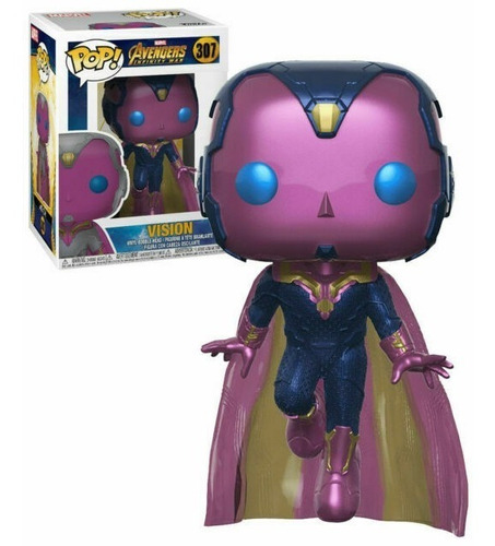 Funko Pop Marvel Infinity War Vision Special Edition 