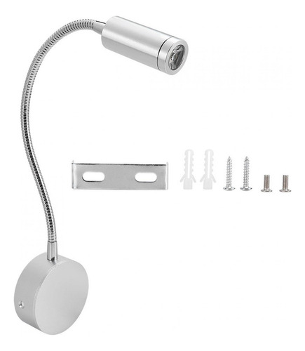 Lámpara De Pared Led Flexible De 1 W, Ajustable, Montada En