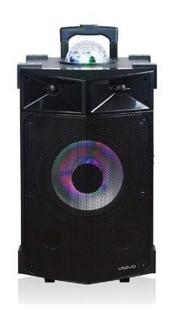 Torre De Sonido Visivo Recargable Bluetooth 100w Vdj-r93