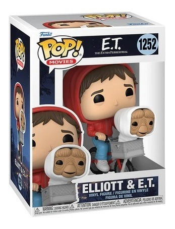 Funko Pop! Movies Et - Elliot And Et En Bicicleta #1252