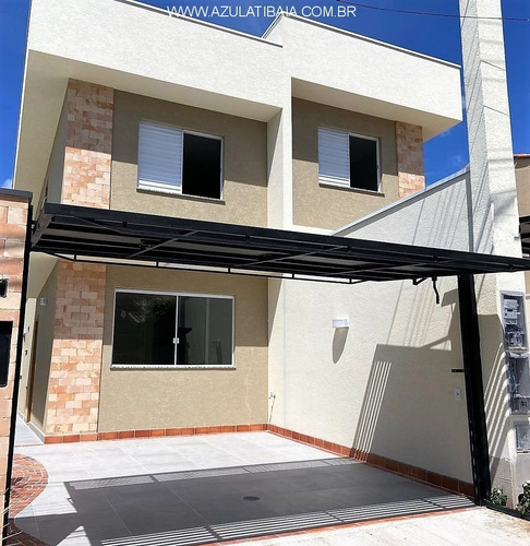 Imagem 2 de 12 de Casa Nova Em Atibaia, Jardim Maristela, Excelente Localização, Bairro Residencial De Ruas Asfaltadas - Ca01272 - 69373602