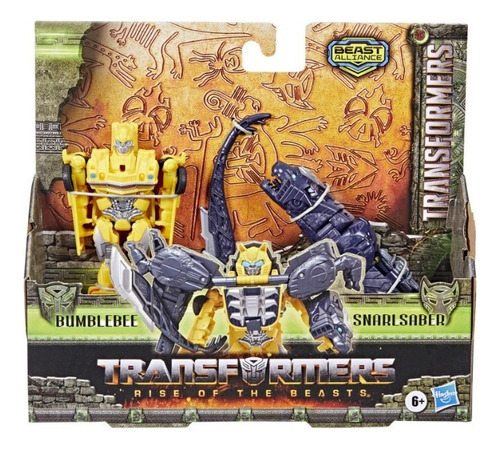 Figura Bumblebee Y Snarlsaber Transformers Rise Of The Beast