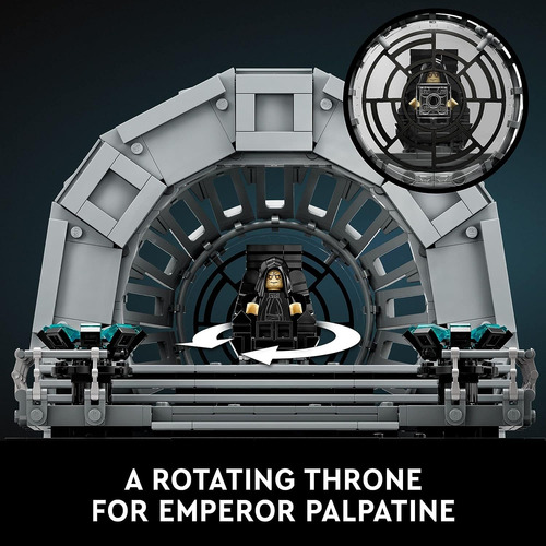 Lego Star Wars Emperors Trone Room Diorama 75352 Construcció