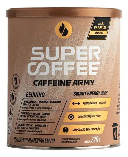 Supercoffe - Café Termogênico - 220g - Caffeine Army