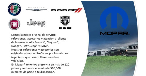 Grapas Universal Jeep Wrangler 1998 2.5l Mopar