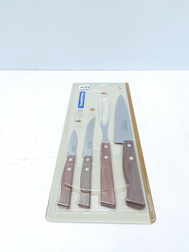 3 Cuchillo Carne 1 Trinche Parrilla Tramontina X. 9063 Xavi