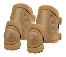 Comprar Kit Rodilleras Coderas Tacticas Airsoft Paintball Microcentr