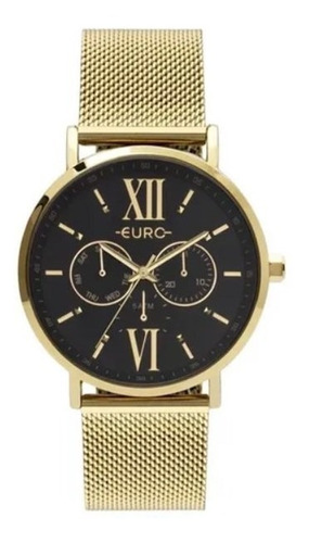 Relógio Euro Feminino Dourado Eu6p29ahcbp/4p