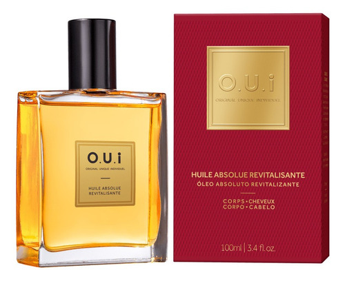 Oui Oleo Revitalizante Huile Absolue Cabelo E Corpo 100ml