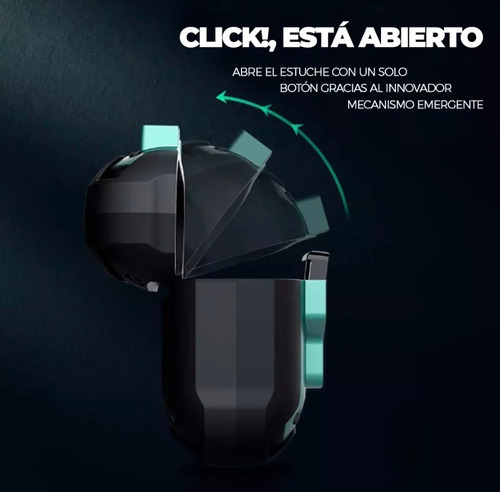 Funda Tpu Goodgoods Para AirPods 1/2 Gen Con Correa De Mano