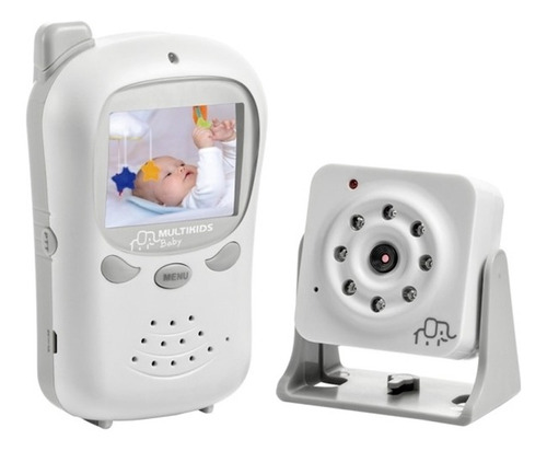 Babá Eletrônica Digital Com Câmera Multikids Baby Bb126