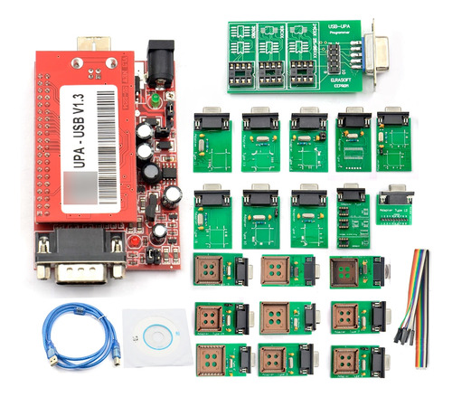 Upa Programador Usb Microcontrolador Motorola Com Adaptadore