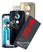 Comprar Gabinete Para Moto G6 Play Xt1922 Carcaça Aro Tampa + Botão!