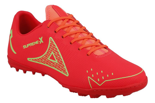 Tenis Pirma  3045 Futbol Soccer Indoor Carmin/neon 25/30