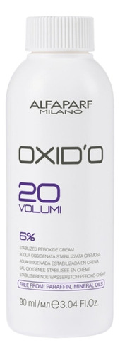  Água Oxigenada Oxid'o Alfaparf Milano 90ml Tom 20 Volumi