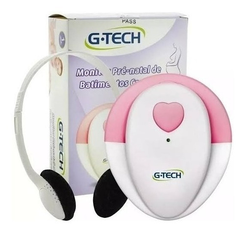 Mini Ultrassom G-tech Sonar Fetal Portátil Doppler Monitor