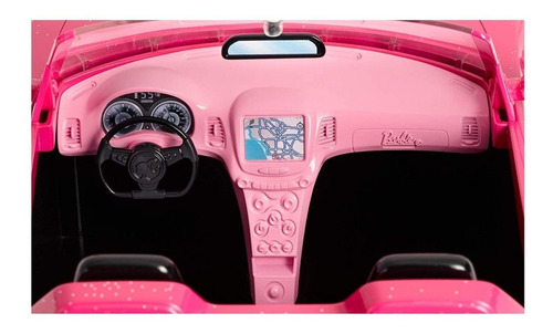 Imagem 4 de 9 de Carro Da Barbie Glam Conversível - Mattel Ms