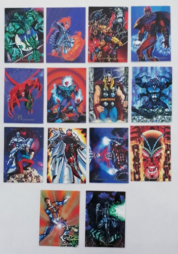 14 Cartas Pepsi Cards Comics De 1994. (4)