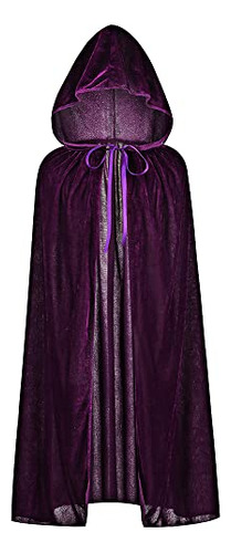 Lmyove Niños Velvet Cloak, Cabo Hooded Para Niños F1v9e