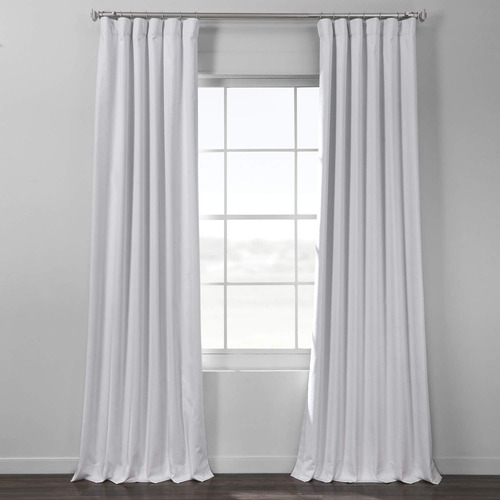 Hpd Half Price Drapes Cortinas Opacas De Lino Sintético Ital