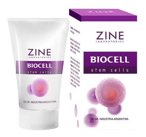 Zine Bio Cell Crema Con Celulas Madres Y Colageno X 50 G