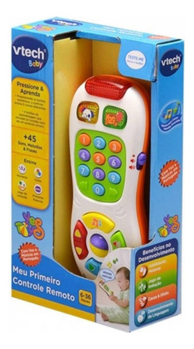 Brinquedo Infantil Meu Primeiro Controle Remoto Vtech 150320