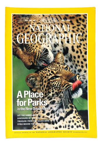 L8118 National Geographic Vol 190 No 1 July 1996