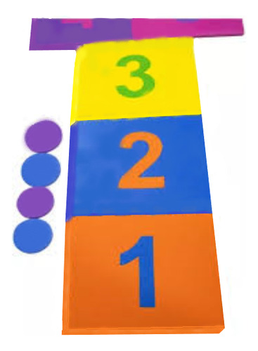 Juego Avioncito Divercion Y Convivencia Multicolor
