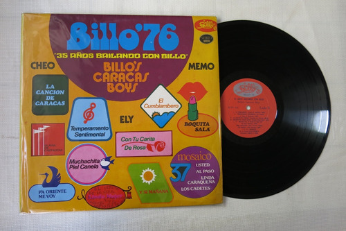 Vinyl Vinilo Lp Acetato Billo´s Caracas Boys Billo 76 Tropic