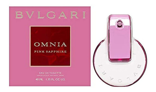 Bvlgari Perfume Omnia Para Mujer, Zafiro Rosa, 1.35 Onzas, M