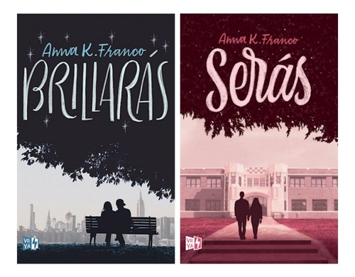 Brillaras + Seras - Anna K Franco - 2 Libros V&r Nuevo