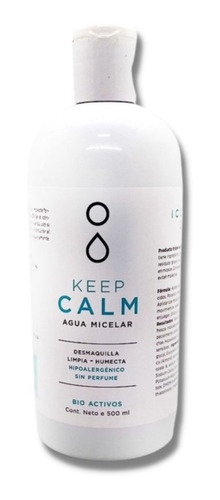 Agua Micelar Keep Calm Desmaquilla Piel Sensible X500 Icono