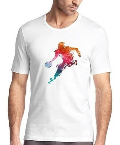 Polera Basketball Running Splash Básquetbol Unisex Calidad