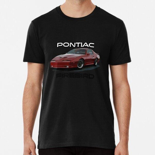 Remera 1987 Pontiac Firebird Rojo Algodon Premium