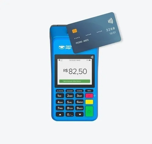 Imagem 2 de 5 de Point Pro 2 - A Máquina De Cartão Do Mercado Pago Bobina Nfc