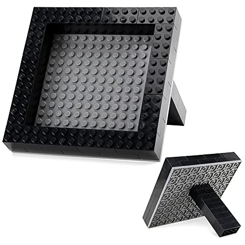 320 Piezas De Ladrillos Negros De 2x4, Bloques De Const...