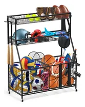 Comprar Organizador De Garaje Con Cesta, Ganchos Y Estante De Balone