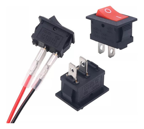 Interruptor X2 Switch On/off Con Cable Universal 12v Nº47