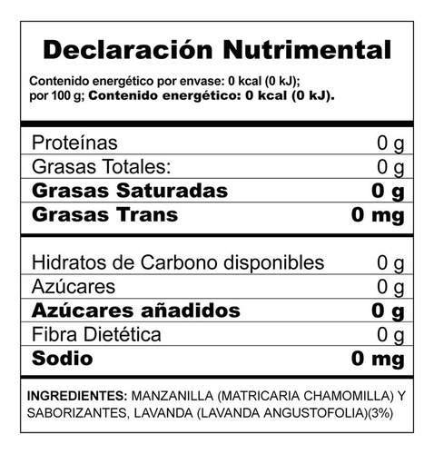 Té Manzanilla y Lavanda McCormick 20 sobres