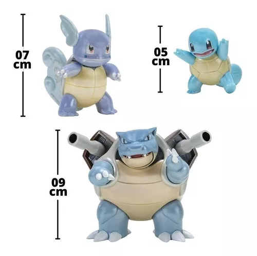 Brinquedo Boneco Articulado Pokémon Blastoise 10 Cm Sunny