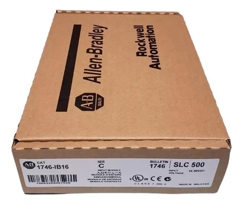 Allen-bradley Modulo Digital 1746-ib16 Para Plc Slc 500.