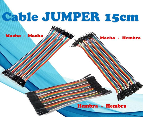 Cable Dupont Jump Macho/macho - Macho/hembra - Hembra/hembra