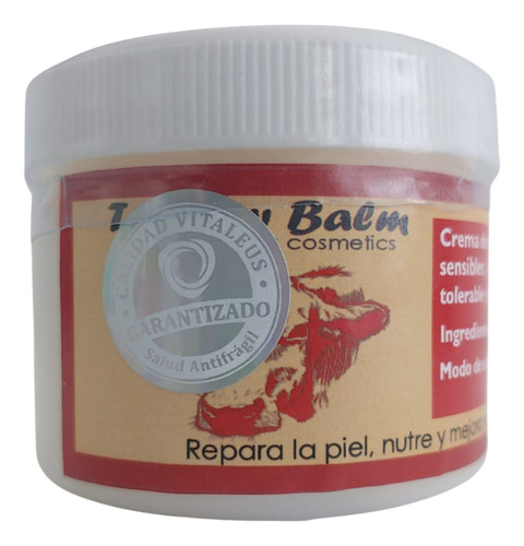 Crema Bovina Sebo De Res Tallow Balm Con Miel Y Vit E 60gr Neutra