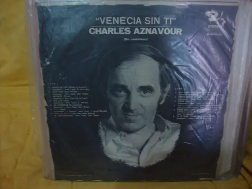 Vinilo Charles Aznavour Venecia Sin Ti M4 (Usado)