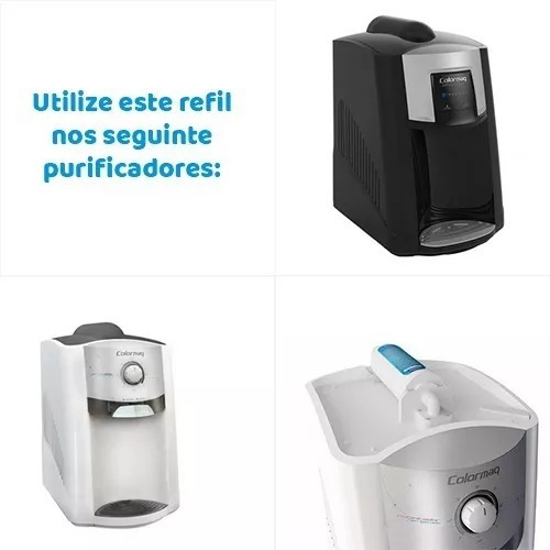 Imagem 2 de 5 de Filtro / Refil Colormaq Purificador Compatível