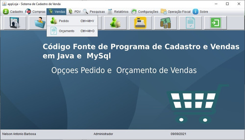 Código Fonte De Sistema De Vendas Em Java