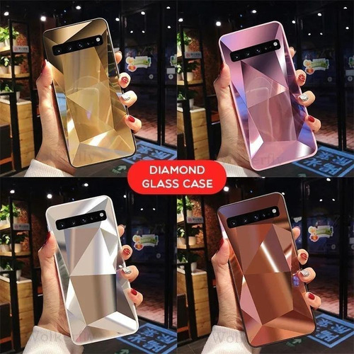 Imagen 8 de 10 de Case Diamantes Espejo Todos Los Equipos Dama Hombre Mujer 3d