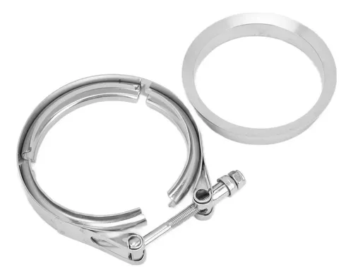 Abrazadera De Acero Inoxidable Para Tubo De Escape De Moto - Tamaño 63-67 Mm, Fácil Instalación Sin Soldar