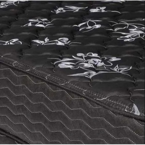 Imagen 8 de 9 de Conjunto Sommier Ecocuero Colchon Imperial 80x190 1 Plaza