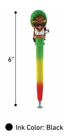 Bolígrafo - Planet Pens Rastaman Novelty Pen - Nice, Fun And